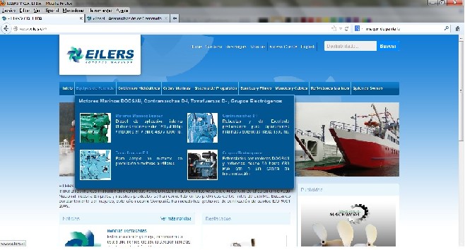 Eilers presenta nueva página web