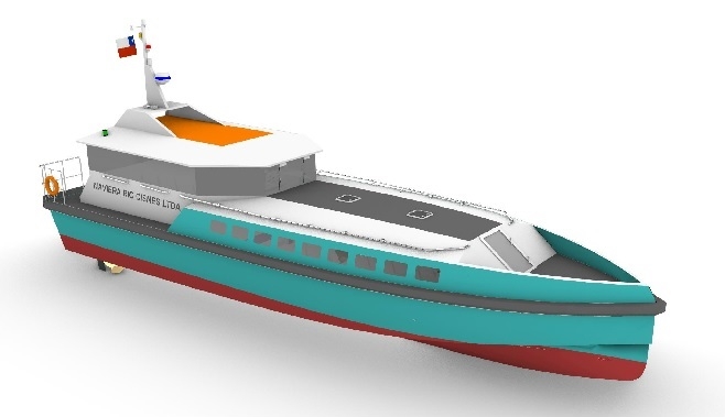 MAN V8-800 en nueva embarcación de pasajeros 